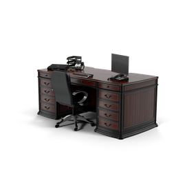 [E-COM09] Executive Desk