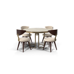 [HHF-004] Marble The Dining Table Set