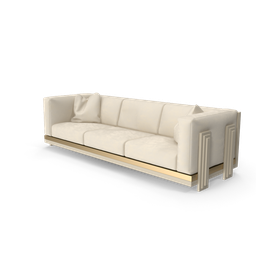 [FURN_8999] Three-Seat Sofa