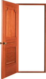 [W-door] Wood door